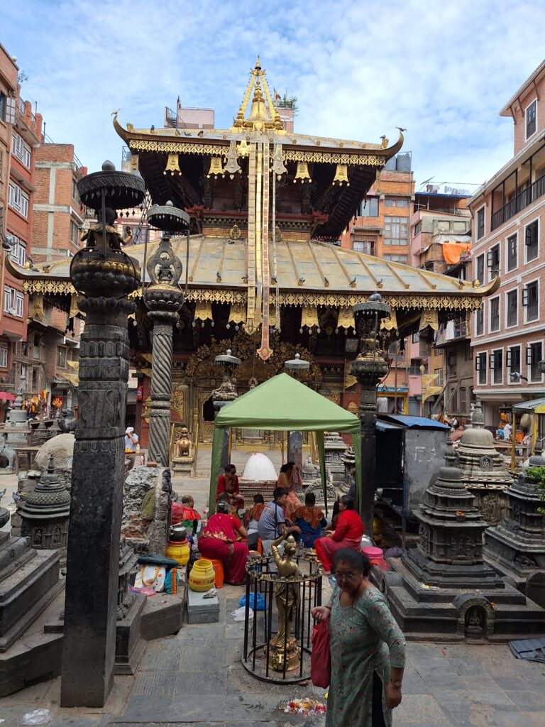 Hindu temple in Kathmandu