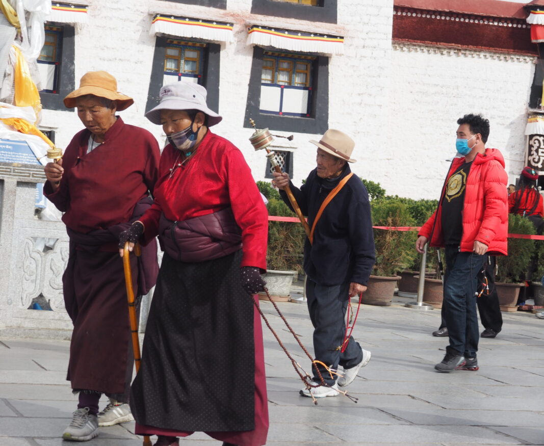 Barkhor Bazaar, Lhasa, Tibet