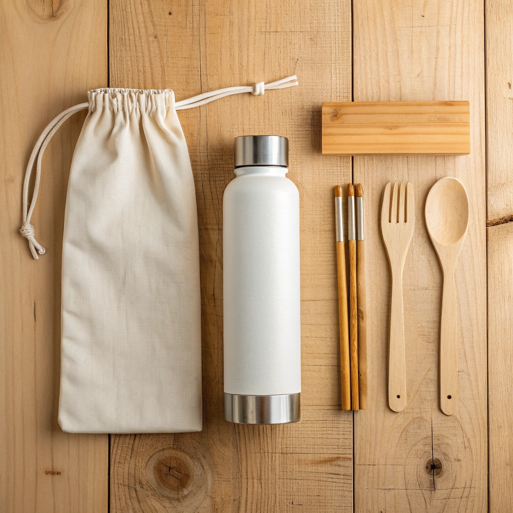 Eco-friendly sustainable travel and recyclable materials